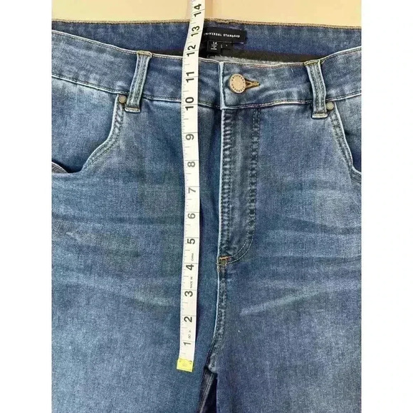 Universal Standard Women’s Seine High Rise Skinny Jean 14 Long 32” True Blue - Picture 4 of 10